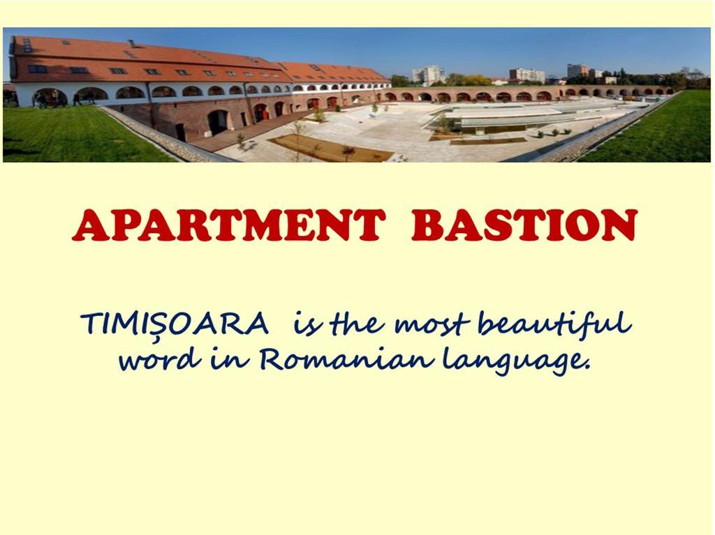 B Apartments - Apartment Bastion 蒂米什瓦拉 外观 照片